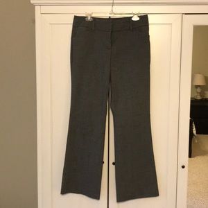 Career straight pants